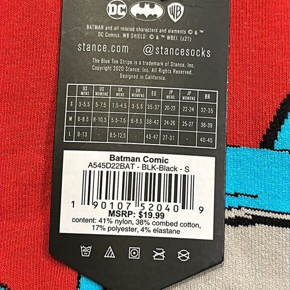 STANCE MEN’S CASUAL CREW HEIGHT SOCKS WITH INFIKNIT COMBED COTTON BLEND NWT - Picture 7 of 7